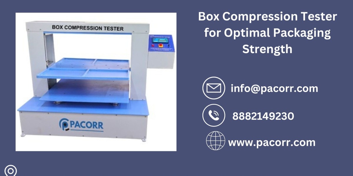 Ensure Your Packaging Meets International Standards with the Box Compression Tester