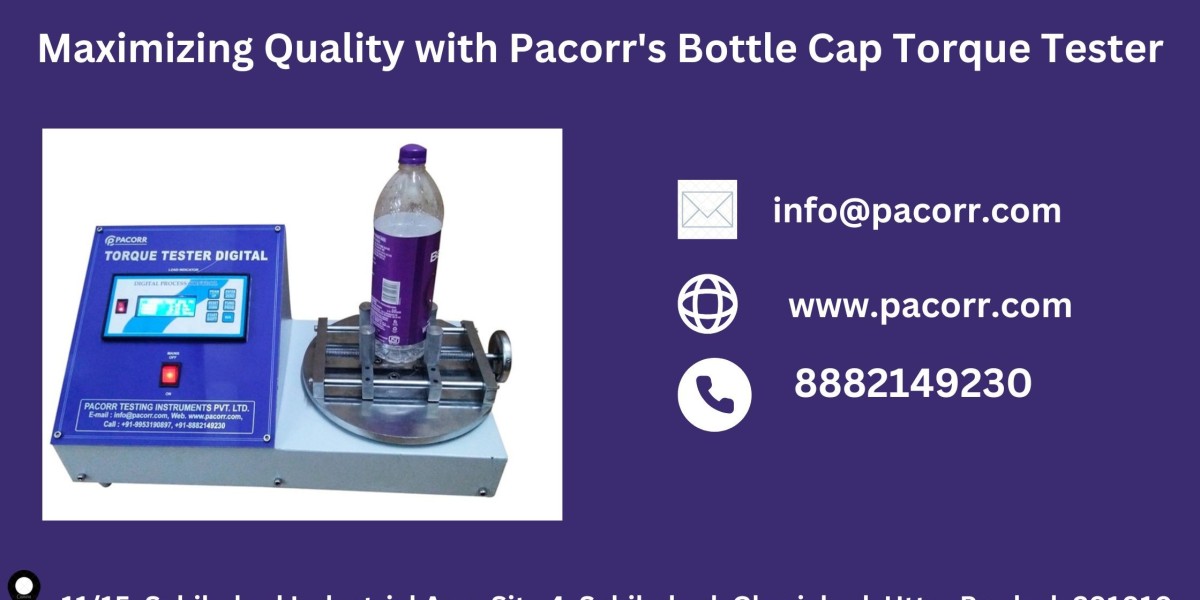 Bottle Cap Torque Tester: Improving Product Safety and Longevity Through Accurate Seal Testing