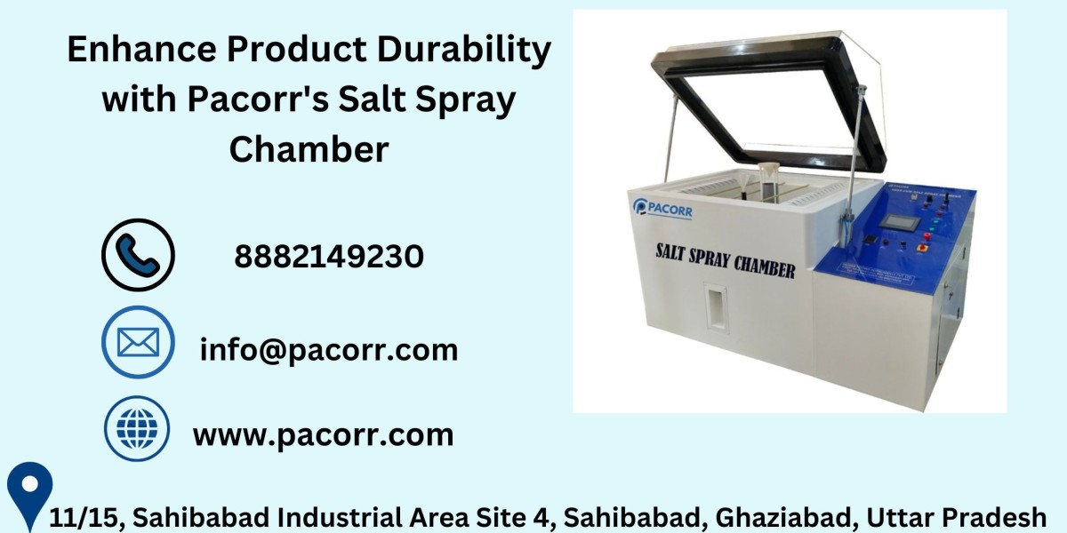 Ultimate Guide to Salt Spray Testing with Pacorr's Advanced Salt Spray Chamber