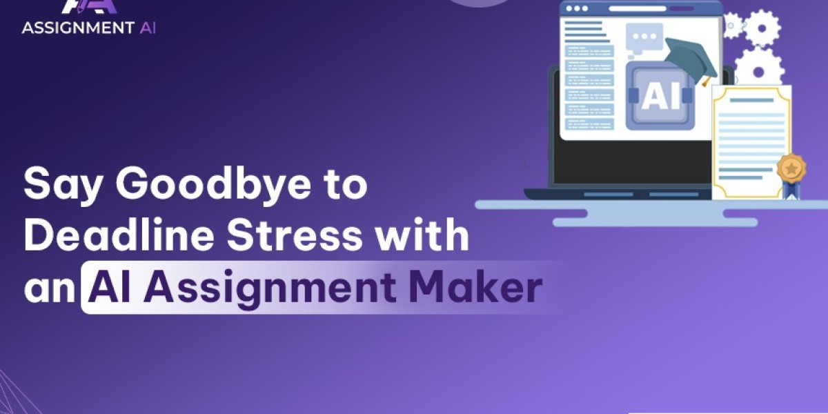 Say Goodbye to Deadline Stress with an AI Assignment Maker