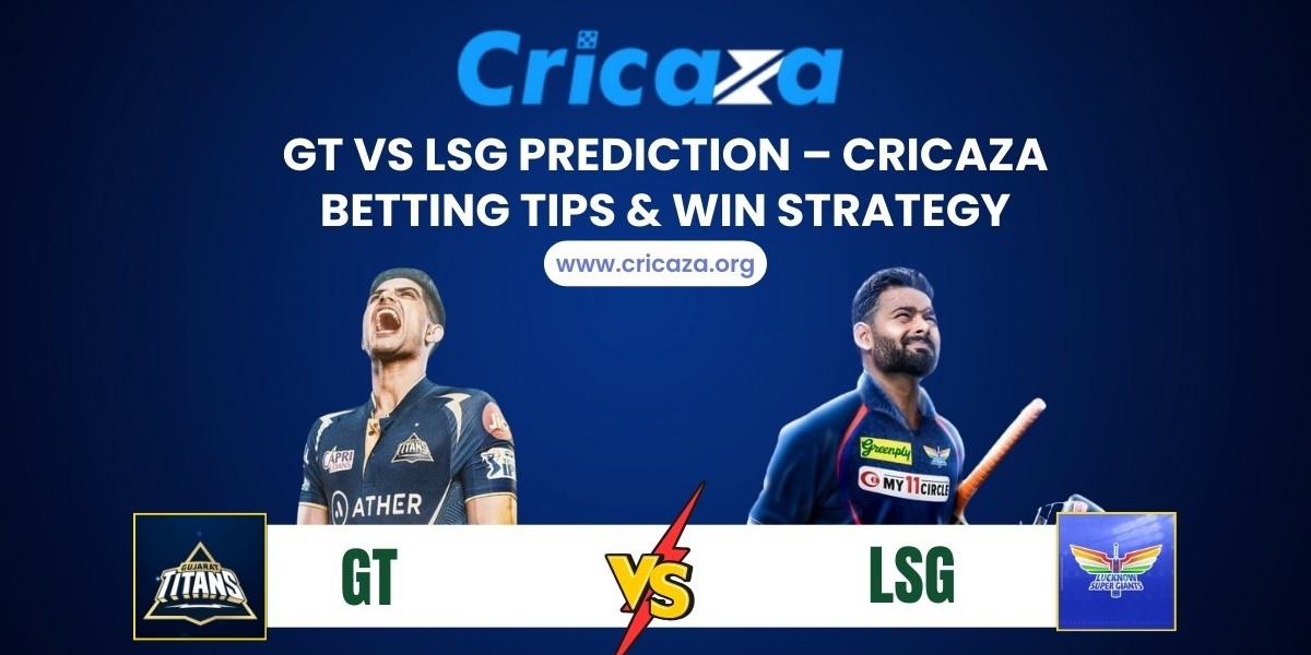 GT vs LSG Prediction – Cricaza Betting Tips & Win Strategy