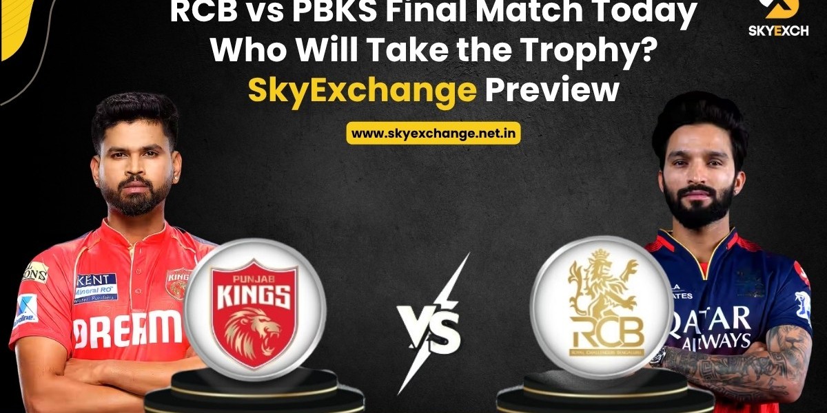 RCB vs PBKS Final Match Today – Who Will Take the Trophy? | SkyExchange Preview